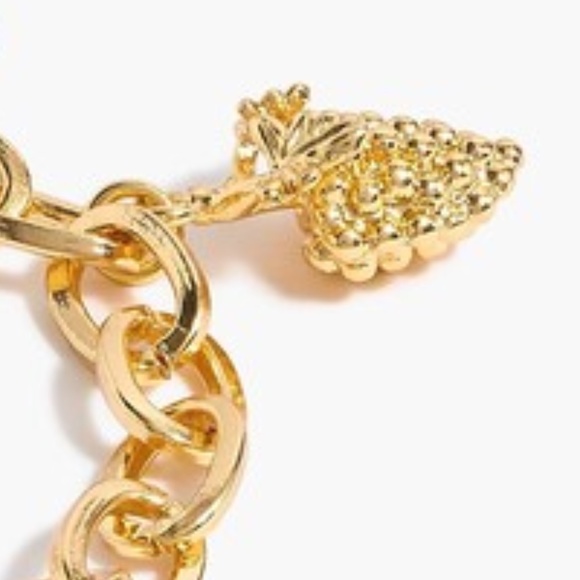 J. Crew Factory Gold Charm Bracelet - Picture 3 of 8